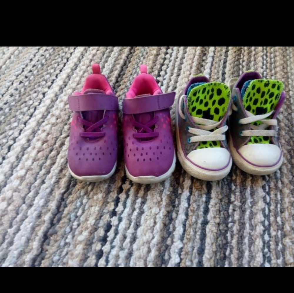 Kids shoes, converse & nike